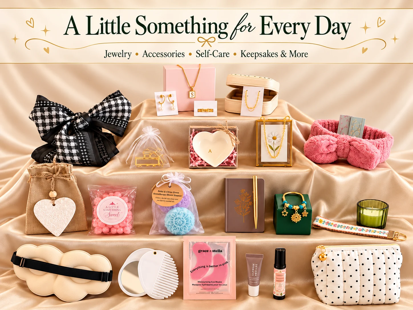 A curated assortment of gifts inside the 24-day Advent calendar